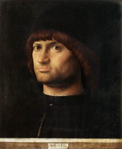 Antonello de Messine, Portrait d'homme, dit Le Condottiere, 1475, Musée du Louvre