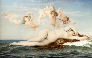 Alexandre Cabanel, La naissance de Vénus, Musée d'Orsay, 1863