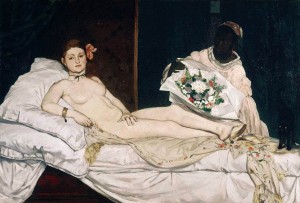 Edouard Manet, Olympia, Musée d'Orsay, 1863