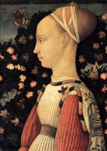 Pisanello, Princesse de la maison d'Este, 1436-38, Musée du Louvre