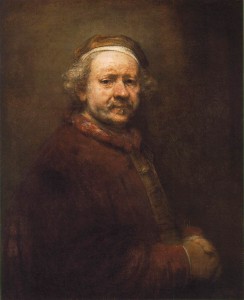 Rembrandt van Rijn, Autoportrait, 1669, National Gallery, London