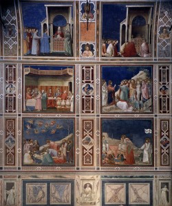 Giotto, fresques de la chapelle Scrovegni, 1304-06, Padoue