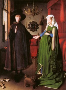 Jan Van Eyck, portrait des époux Arnolfini, National Gallery, London, 1434