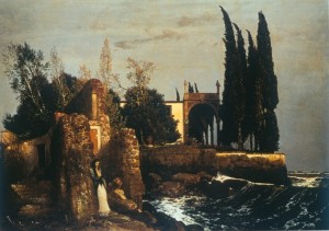 Arnold Böcklin, Villa au bord de la mer, 1978, Winterthur, Kunstmuseum