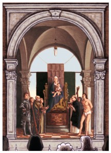 Jean Dytar, Vision de Bacchus, retable san cassiano