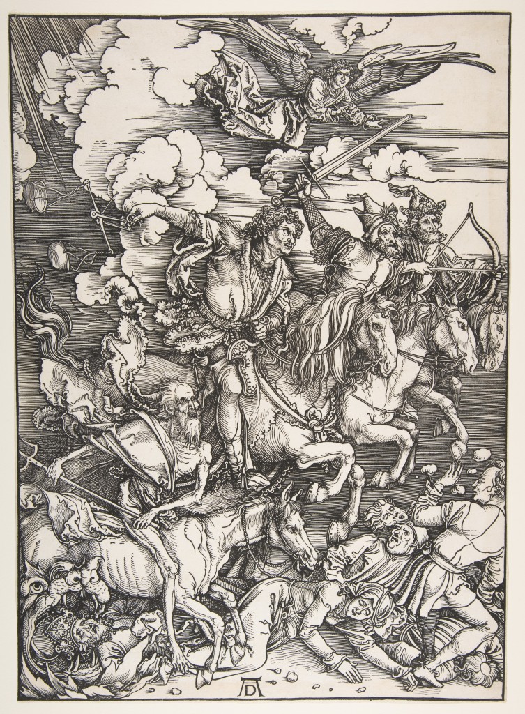Albrecht Durer, Les Quatre cavaliers de l'Apocalypse, 1497-98