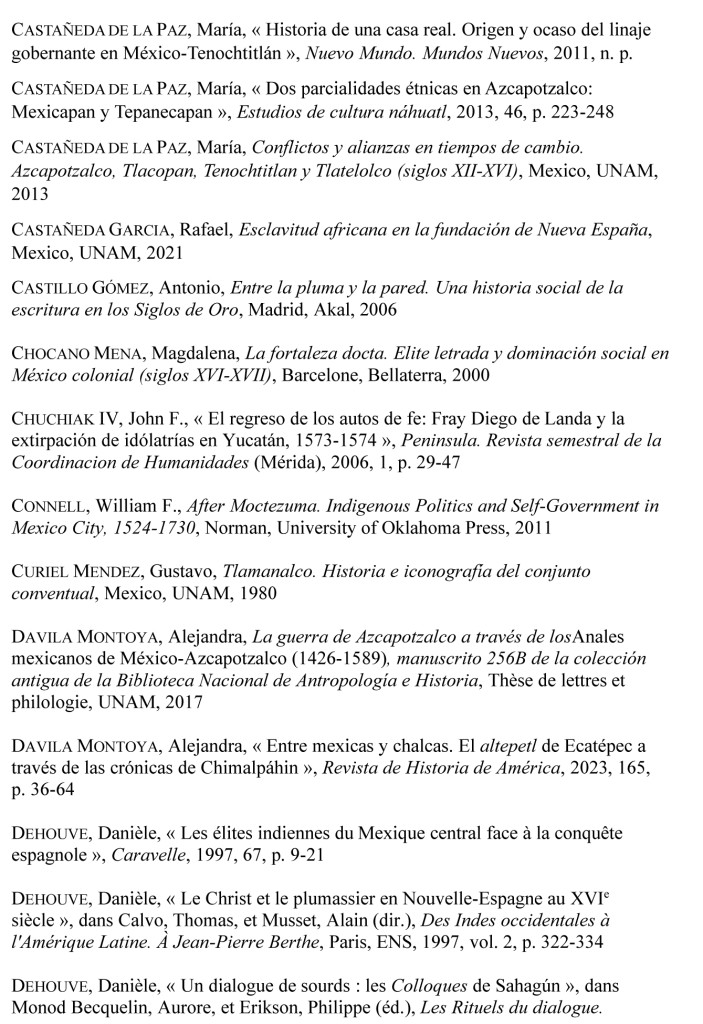Bibliographie Anahuac RBertrand 04