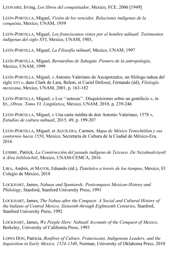 Bibliographie Anahuac RBertrand 08