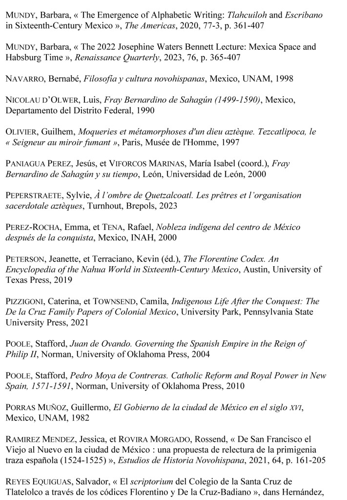 Bibliographie Anahuac RBertrand 10
