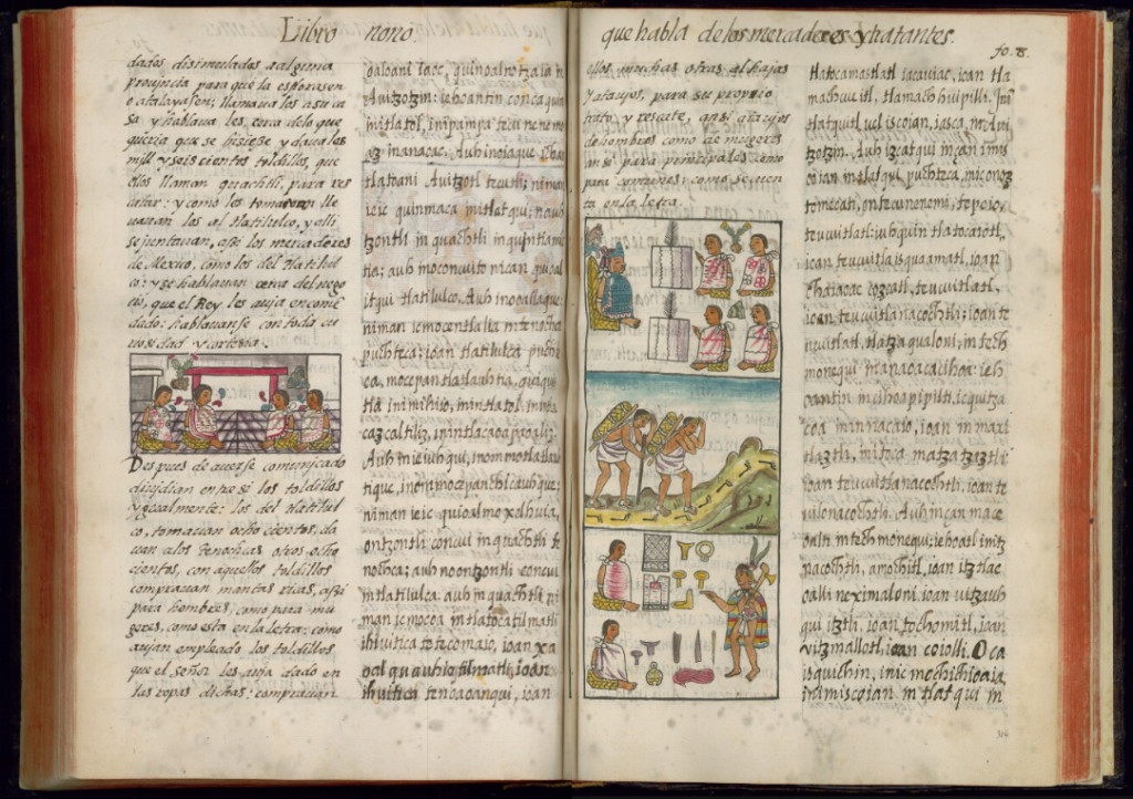 Codex de Florence, livre IX, folios 7v-8r