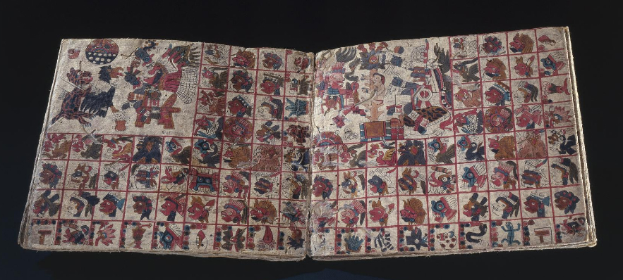 Tonalamatl Aubin, conservé à la Bibliothèque Nationale de France, Mexicain 18-19